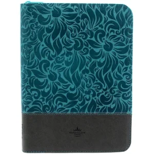 RVR60 Biblia 086 Color Azul Gris/Ayudas QR