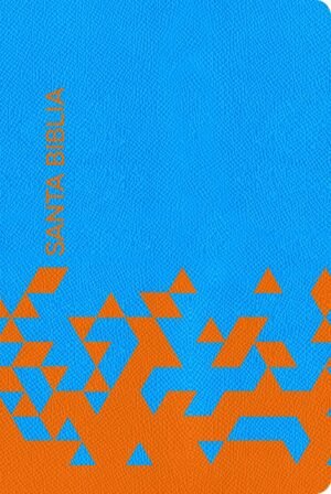 Biblia NVI Símil Piel Océano - Papaya