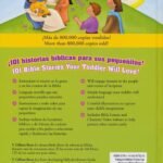 Biblia Niños Biblia de los pequeñitos Bilingüe – imagen 7