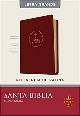 Biblia RVR60/Ultrafina/Café Rojizo/Letra Grande 1 Biblia RVR60/Ultrafina/Café Rojizo/Letra Grande