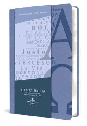 Biblia Nombres de Dios RVR 60 Azul Celeste