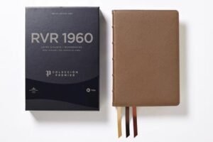 Biblia/RVR60/Coleccion Premier/Letra Gigante/Cafe