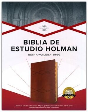 Biblia RVR60 de Estudio Holman Café