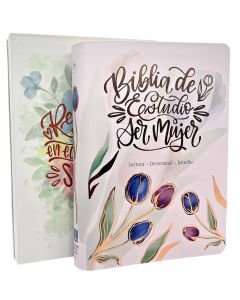 Biblia De Estudio Ser Mujer RVR60 Letra Grande