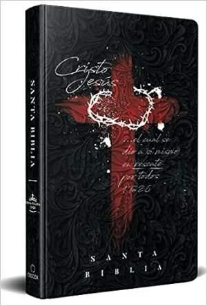 BIBLIA tapa dura cruz corona