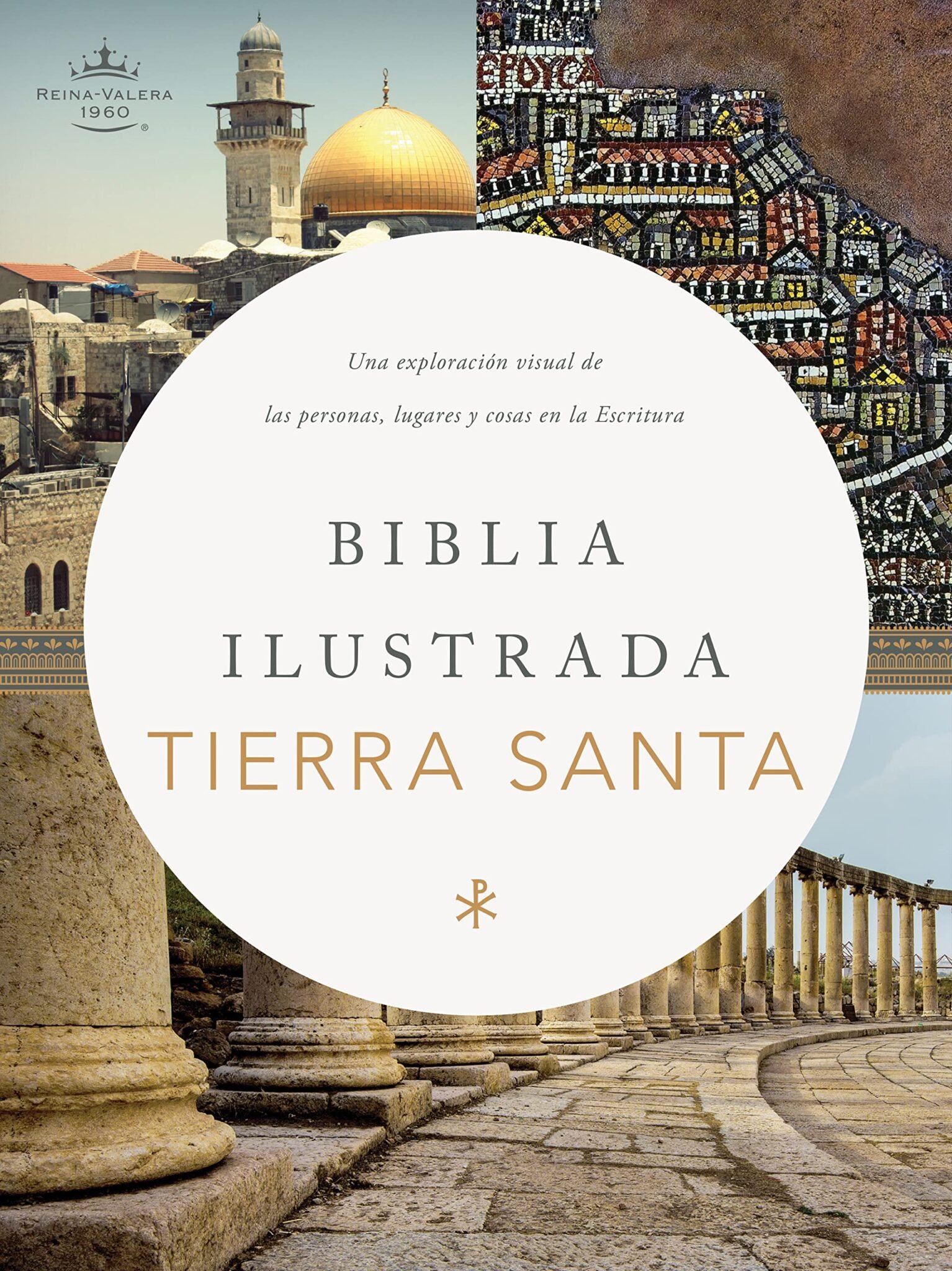 Biblia RVR1960 Ilustrada De La Tierra Santa Simipiel Cafe 1 Reina Valera 1960 Ilustrada Tierra Santa