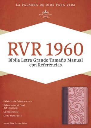 Biblia RVR60 Manual Borravino / Letra grande Con Referencias