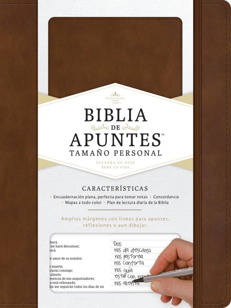 Biblia De Apuntes 1960/ Personal Café Símil Piel 1 Biblia De Apuntes 1960/ Personal Café Símil Piel