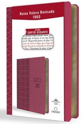 Biblia RVR60 Fucsia Letra Super Gigante 1 Biblia RVR60 Fucsia Letra Super Gigante