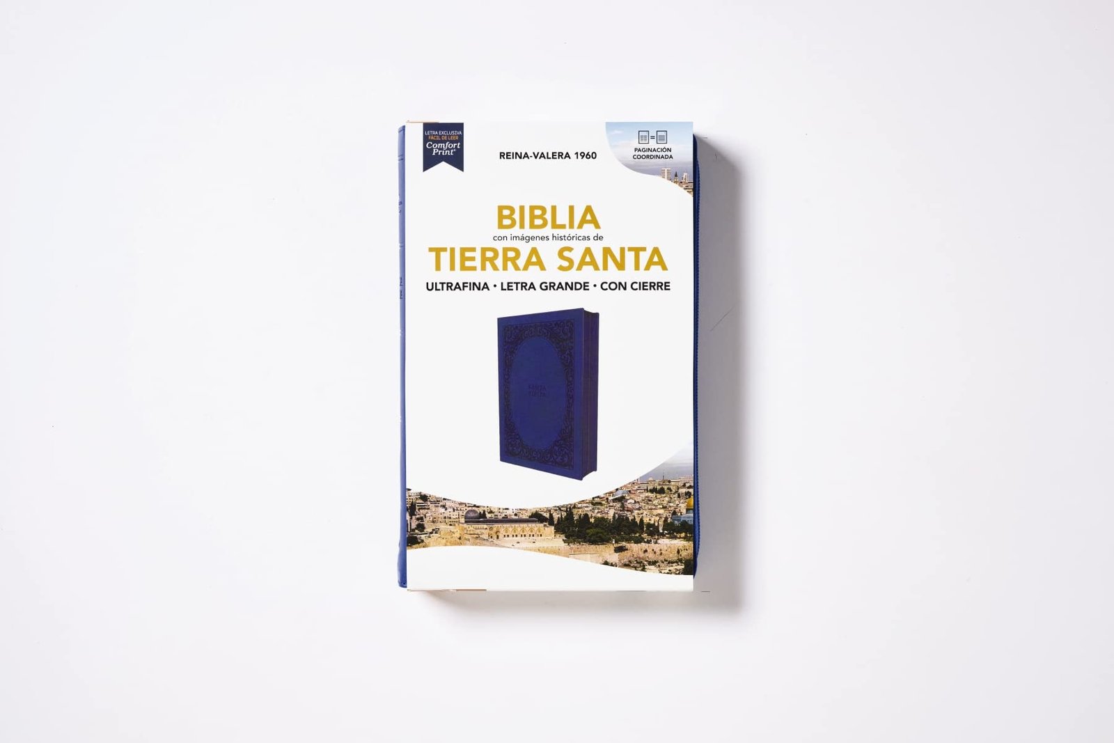 Biblia RVR60 Ultrafina LG Símil Piel con Cierre 3 Biblia RVR60 Ultrafina LG Símil Piel con Cierre - Image 3