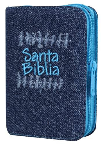 Biblia desgaste azul con cierre 2 Biblia desgaste azul con cierre - Image 2