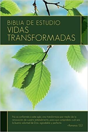 Biblia de estudio vidas transformadas / Tapa dura