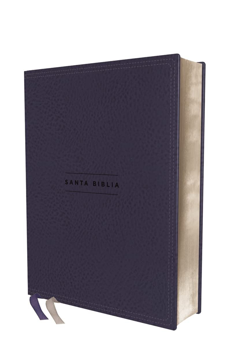 Biblia NVI Edición para Notas Piel Azul Marino 4 Biblia NVI Edición para Notas Piel Azul Marino - Image 4