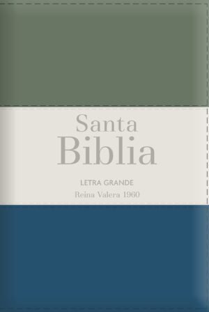 Biblia RVR60 LG Tamaño Manual tricolor con cierre con índice