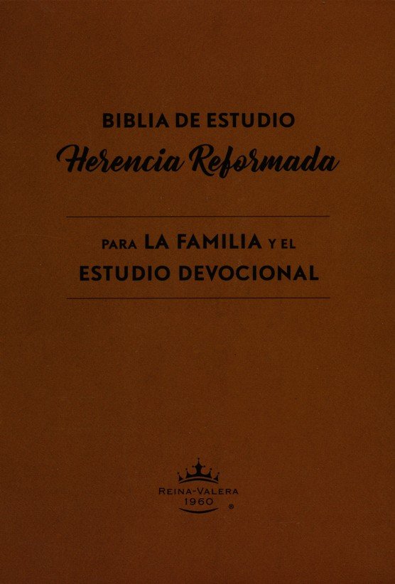 Biblia de Estudio Herencia Reformada Tapa dura 1 Biblia de Estudio Herencia Reformada Tapa dura
