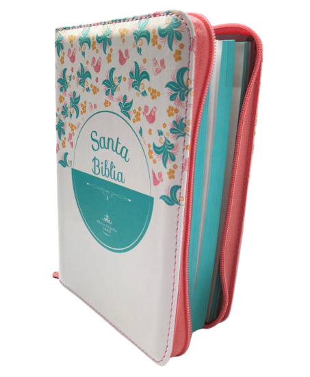 RVR60 Biblia 045, Blanco floral 3 RVR60 Biblia 045, Blanco floral - Image 3