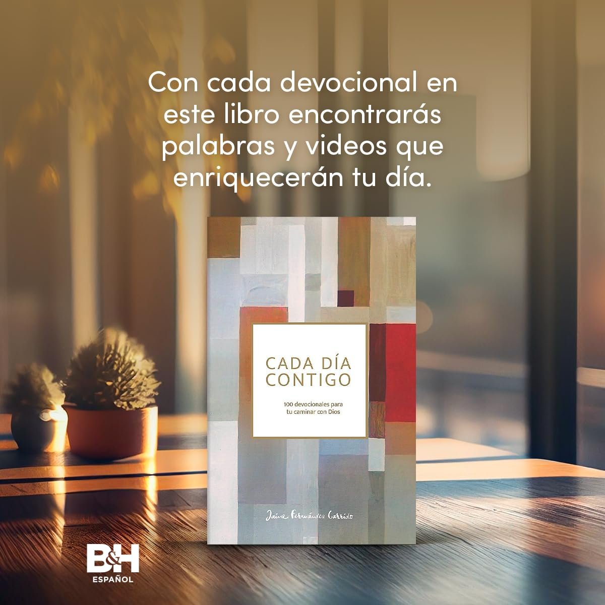 Cada día contigo: 100 devociones para tu caminar con Dios 2 Cada día contigo: 100 devociones para tu caminar con Dios - Image 2