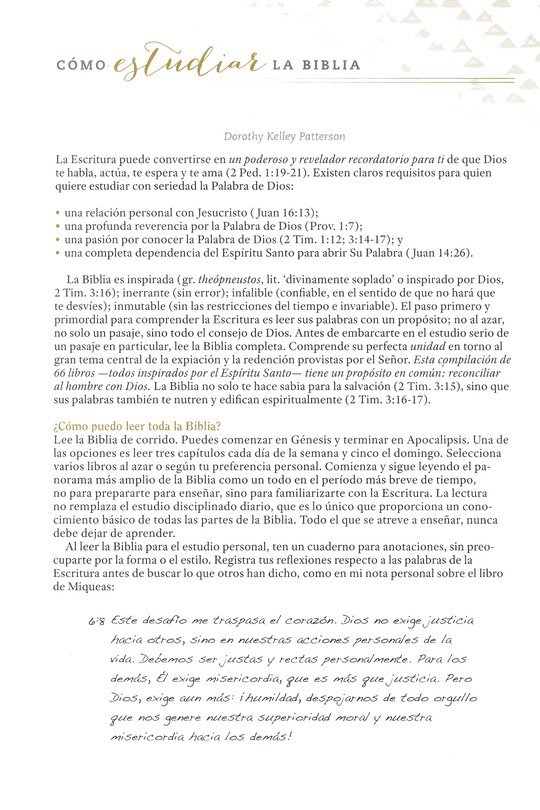 Biblia de Estudio RVR60 para Mujeres 2 Biblia de Estudio RVR60 para Mujeres - Image 2