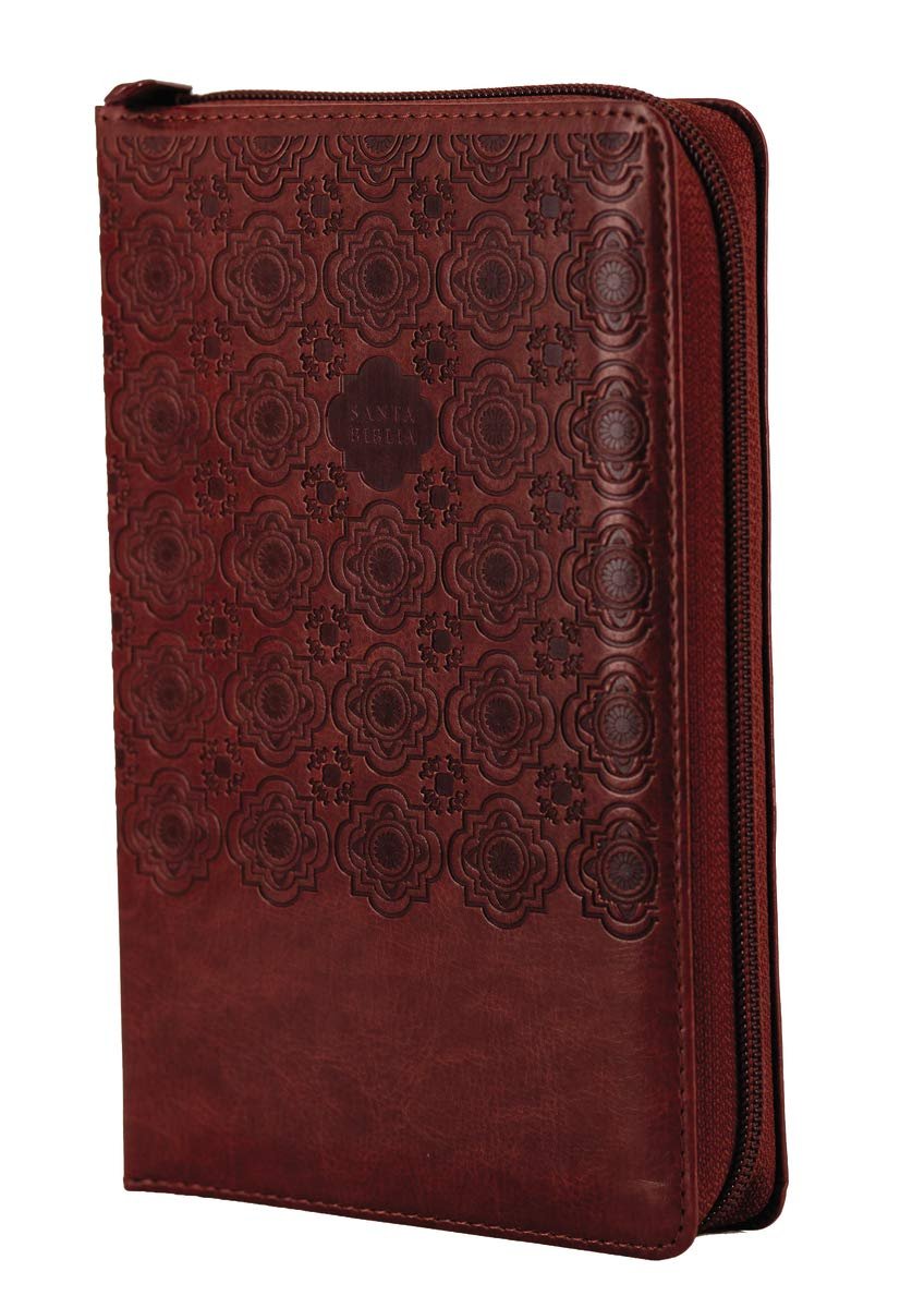 Biblia RVR60/Compacta/Letra Grande/Cafe/Cierre 4 Biblia RVR60/Compacta/Letra Grande/Cafe/Cierre - Image 4