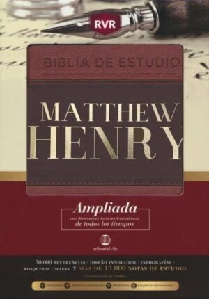 Biblia de estudio RVR Matthew Henry