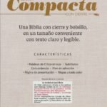 RV60 Biblia compacta con cierre Leopardo símil piel – imagen 6