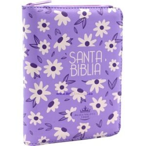 Biblia RVR PJR COLOR LILA CANTO LAVANDA