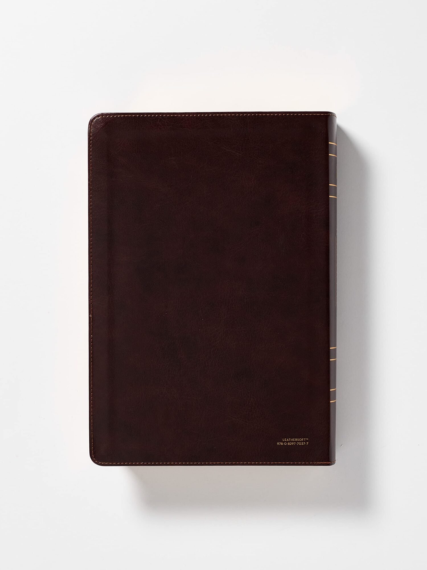 Biblia NBLA de Estudio MacArthur Leathersoft Interior a dos colores Café 3 Biblia NBLA de Estudio MacArthur Leathersoft Interior a dos colores Café - Image 3