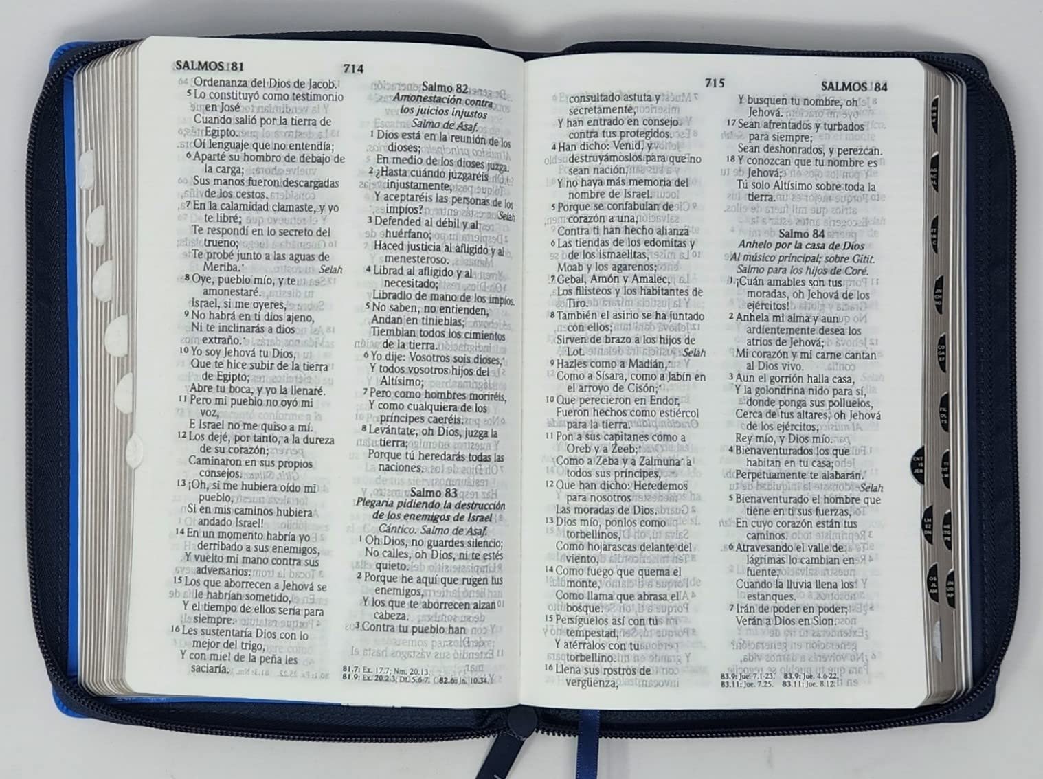 Biblia RVR60 LG Tamaño Manual con cierre con índice 3 Biblia RVR60 LG Tamaño Manual con cierre con índice - Image 3
