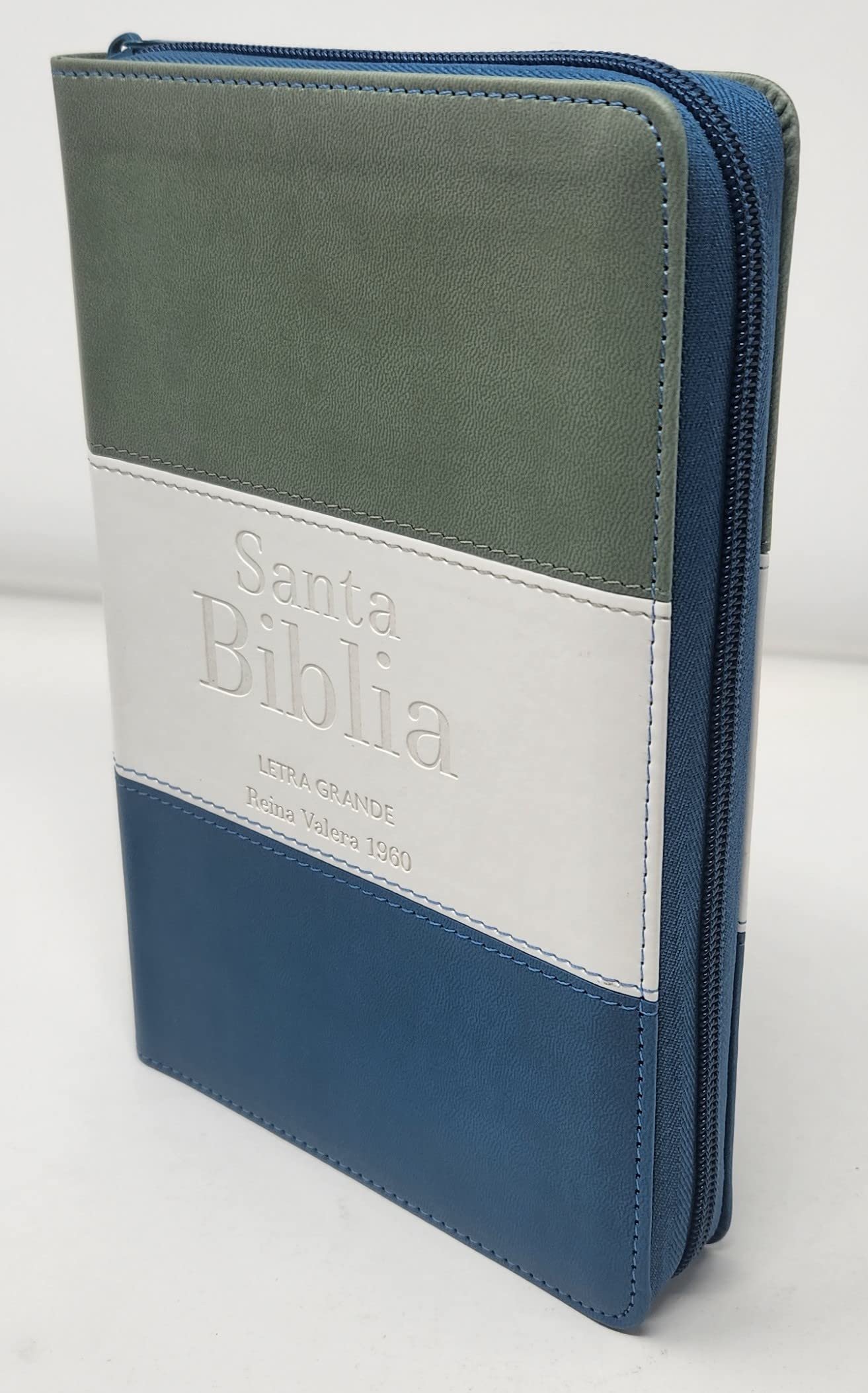 Biblia RVR60 LG Tamaño Manual tricolor con cierre con índice 5 Biblia RVR60 LG Tamaño Manual tricolor con cierre con índice - Image 5