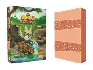 Biblia Aventura/NBLA/Niñas/Imitación Piel/Coral