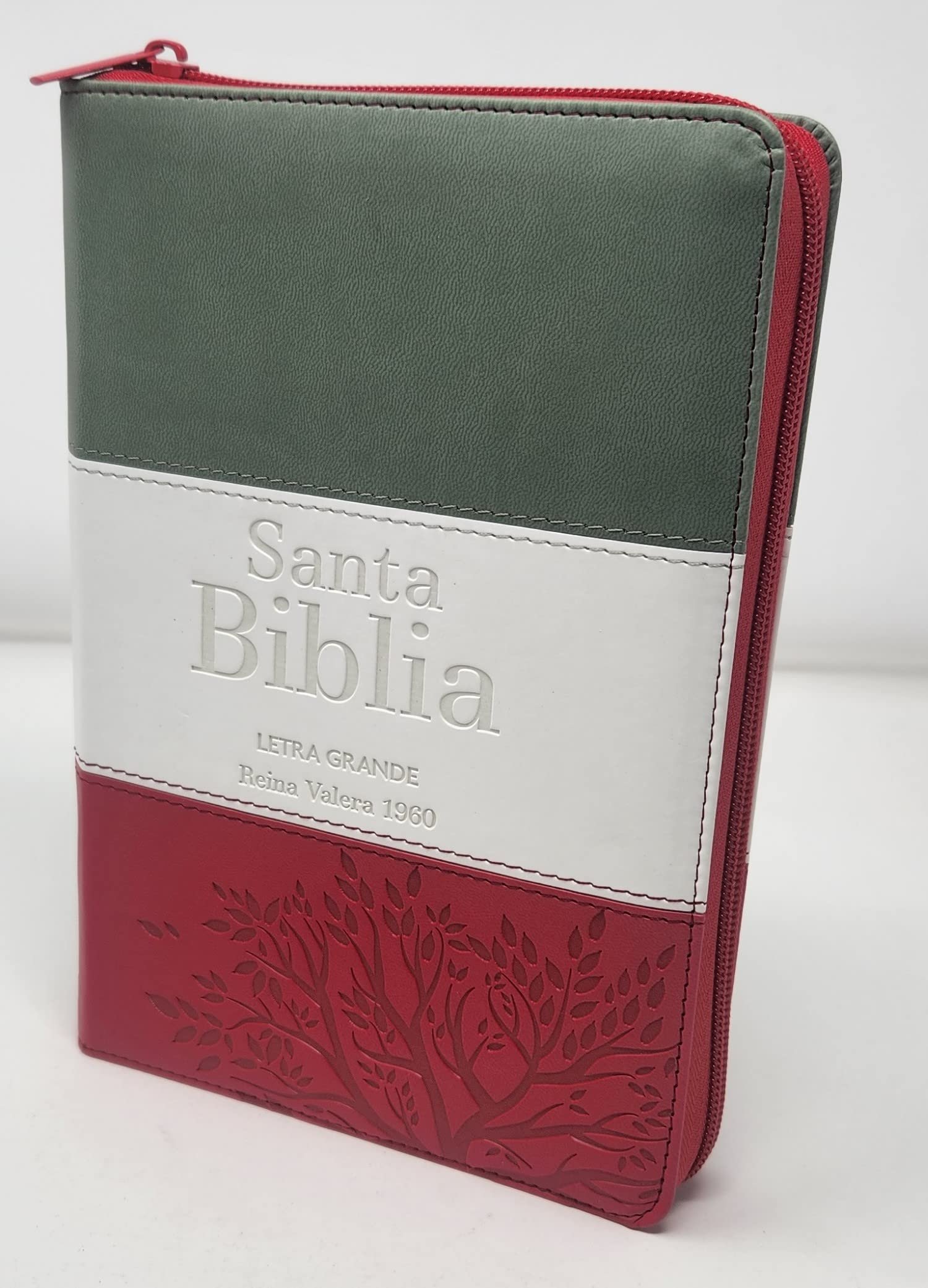Biblia RVR60 LG Tamaño Manual tricolor con cierre con índice 4 Biblia RVR60 LG Tamaño Manual tricolor con cierre con índice - Image 4