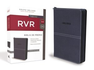 Biblia edición regalo azul con Ziper RVR