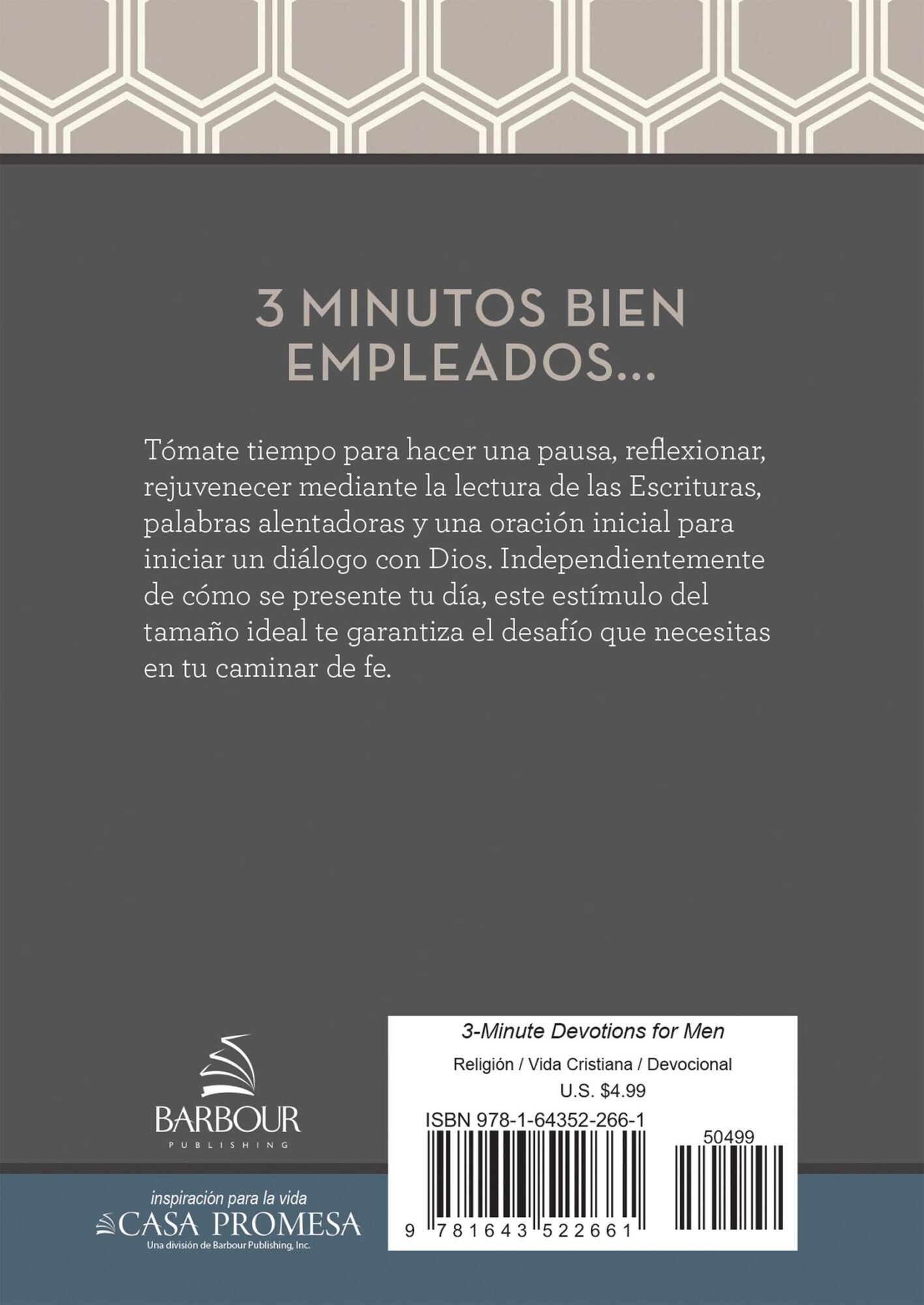 Devocionales de 3 minutos para hombres 3 Devocionales de 3 minutos para hombres - Image 3