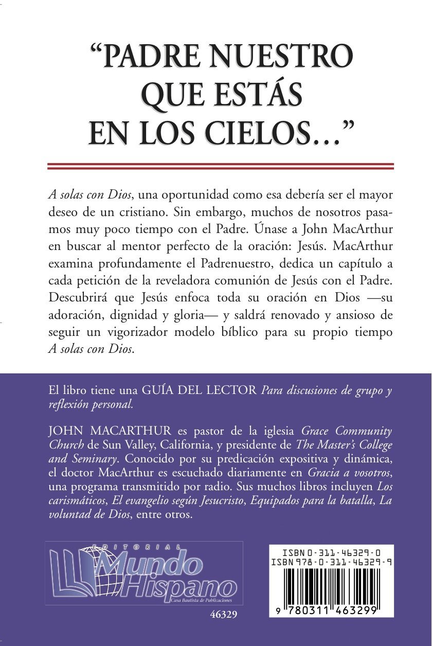 A Solas Con Dios John MacArthur 2 A Solas Con Dios John MacArthur - Image 2