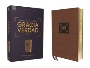 Biblia NBLA de Estudio Gracia y Verdad Café