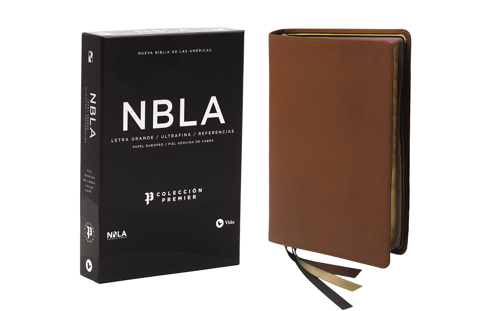 Biblia NBLA Letra Grande Azul Marino Piel Ultrafina Coleccion Premiere 7 Biblia NBLA Letra Grande Azul Marino Piel Ultrafina Coleccion Premiere - Image 7