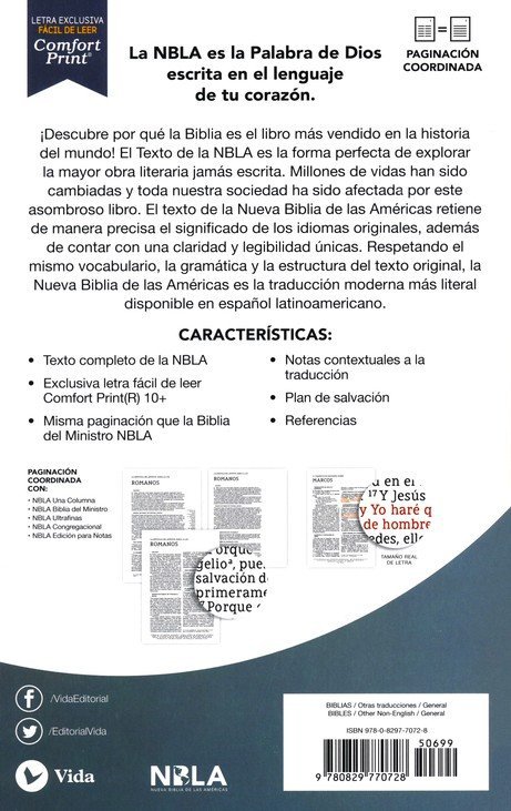 NBLA Biblias Letra Grande Rustica 3 NBLA Biblias Letra Grande Rustica - Image 3