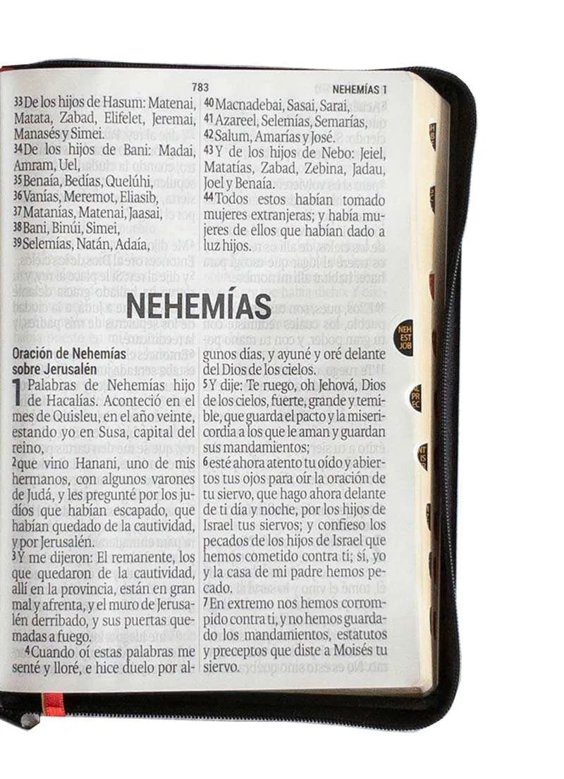 Biblia/RVR086cLSGIZTI/Cierre Letra Super Gigante 19pt./Negro 3 Biblia/RVR086cLSGIZTI/Cierre Letra Super Gigante 19pt./Negro - Image 3