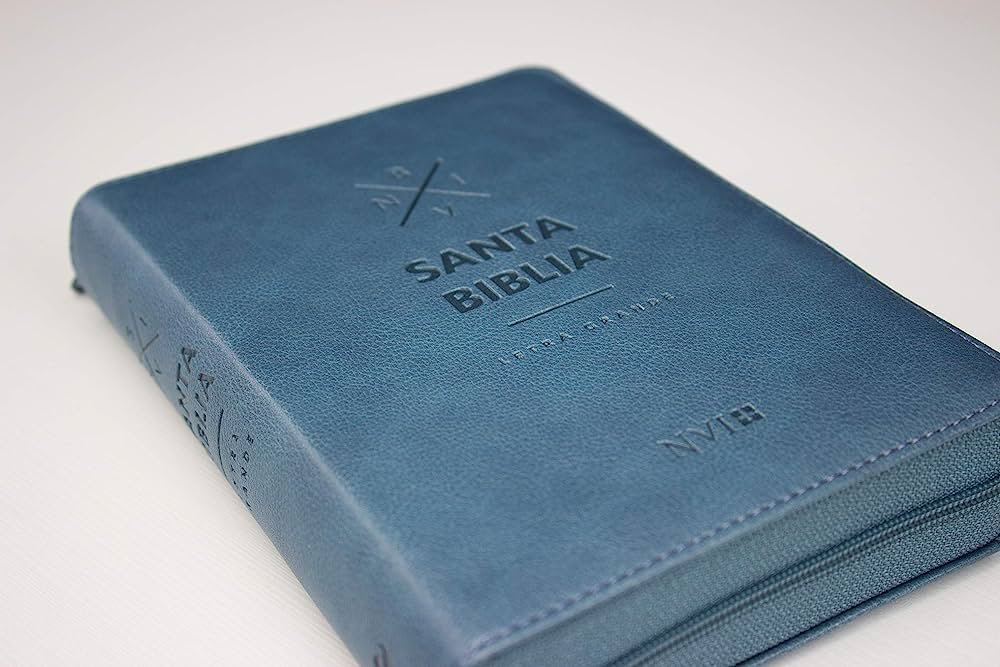 Biblia NVI 040CLG - Azul Ziper 1 Biblia NVI 040CLG - Azul Ziper