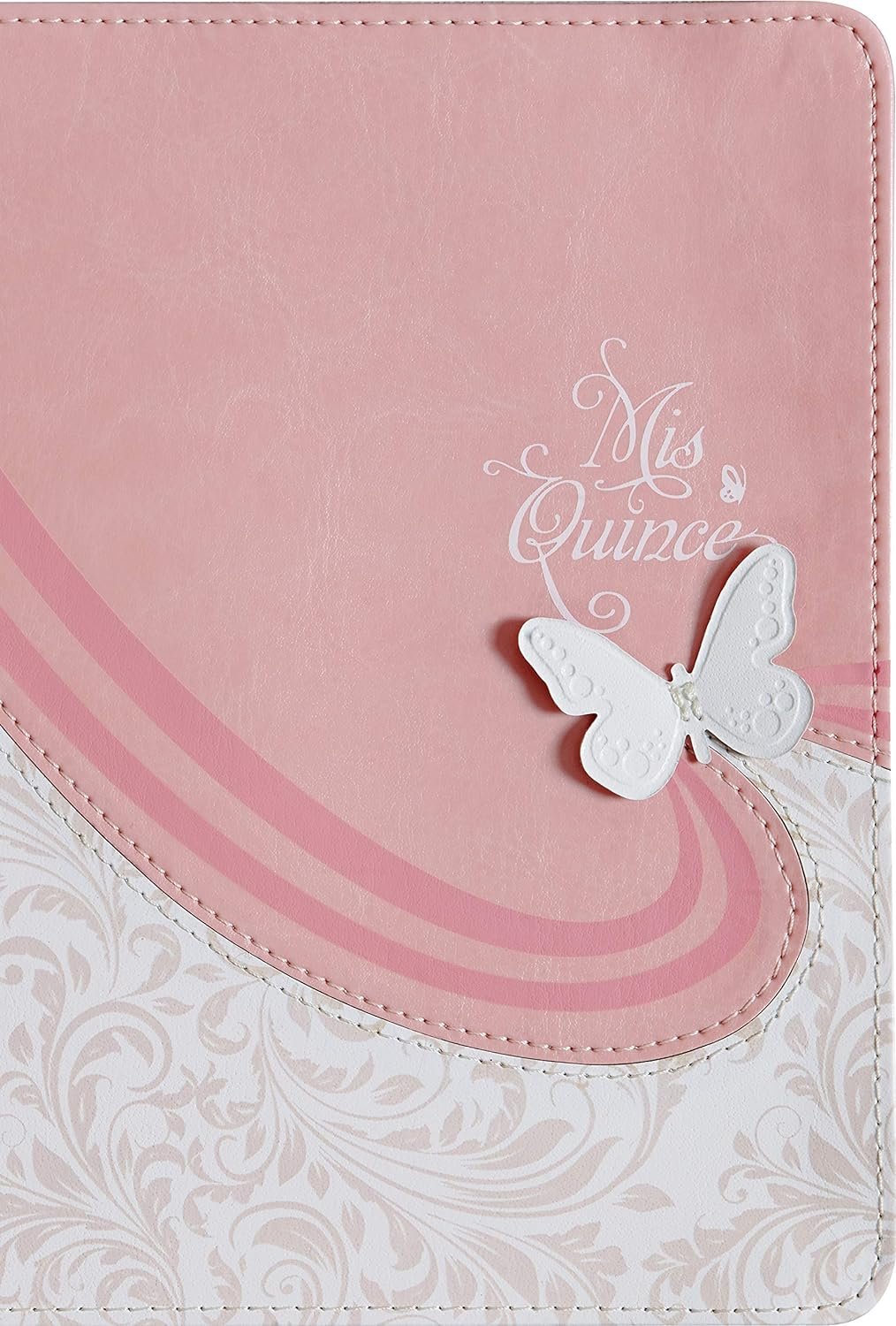 Biblia Quinceañeras Rosa / Blanco 1 Biblia Quinceañeras Rosa / Blanco