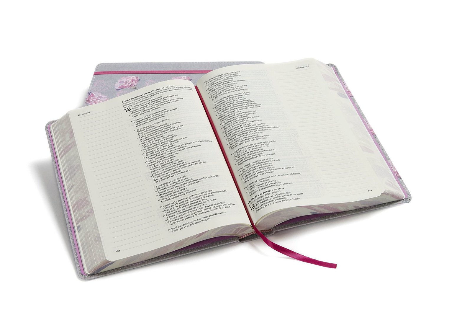 Biblia de Apuntes Gris Floral 3 Biblia de Apuntes Gris Floral - Image 3