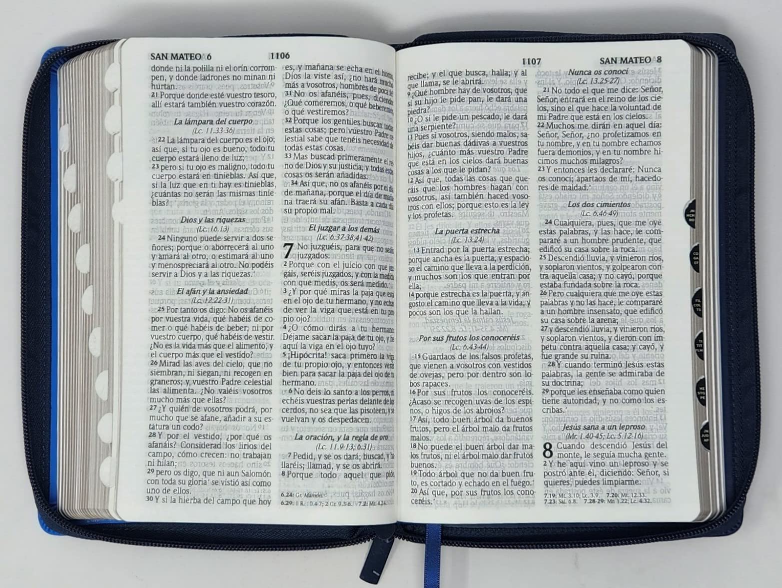 Biblia RVR60 LG Tamaño Manual con cierre con índice 6 Biblia RVR60 LG Tamaño Manual con cierre con índice - Image 6