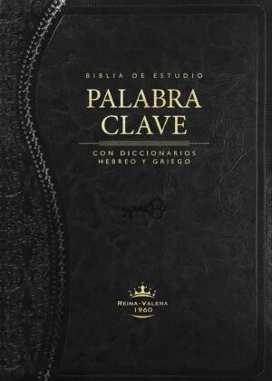 Biblia de Estudio Palabra Clave (Negro con Índice)