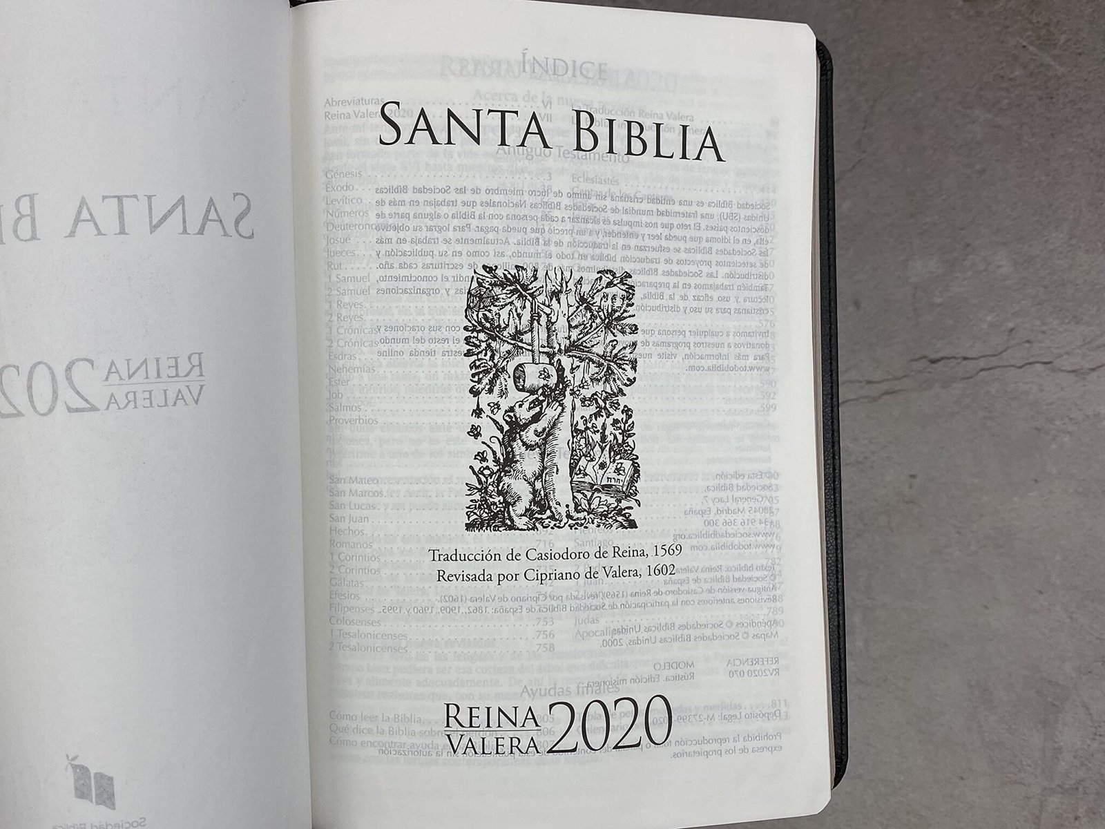 Biblia RVR 2020 Ultrafina Piel Negro 4 Biblia RVR 2020 Ultrafina Piel Negro - Image 4