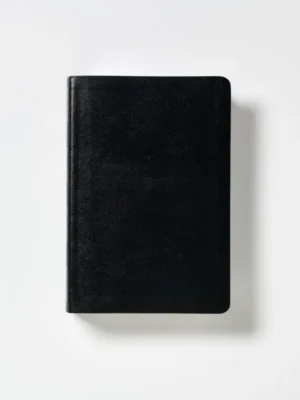 NBLA Biblia de Estudio Gracia y Verdad, Piel Fabricada, Negro, Interior a dos colores