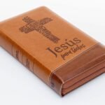 Biblia Pormesas RVR60/Jesus Para Todos/Letra Grande/Manual/Piel/Cafe/Indice/Cier – imagen 5