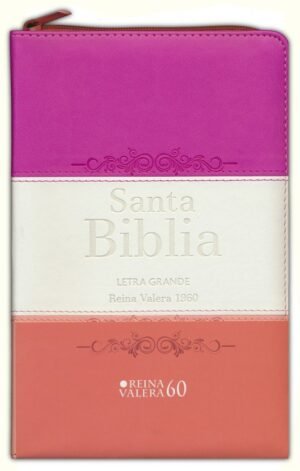 Reina Valera 1960 LG Tamaño Manual tricolor