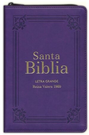 Biblia RVR60 LG Tamaño Manual Lila con Índice