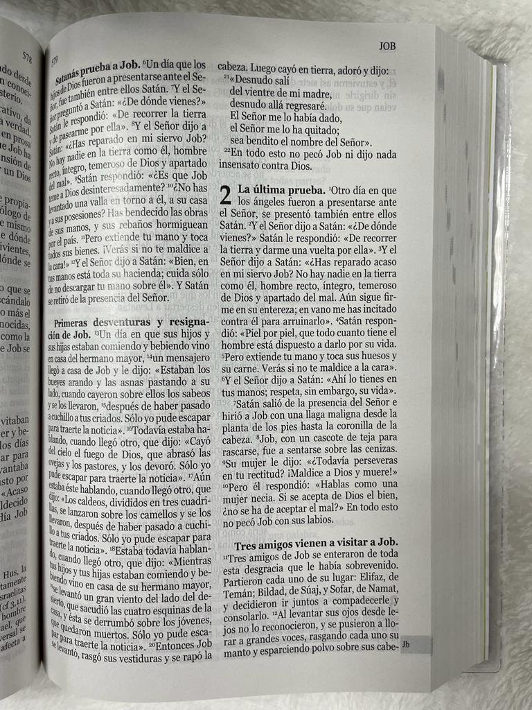 Nuestra Sagrada Biblia Misión Continental Letra Grande 3 Nuestra Sagrada Biblia Misión Continental Letra Grande - Image 3