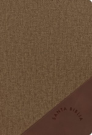 Biblia RVR1960/ Tamaño Manual Letra Grande 2023/ Cafe Duo Tono Indice Semi Piel